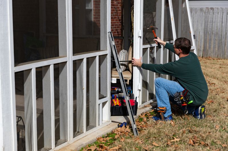 Screened In Porch Construction
