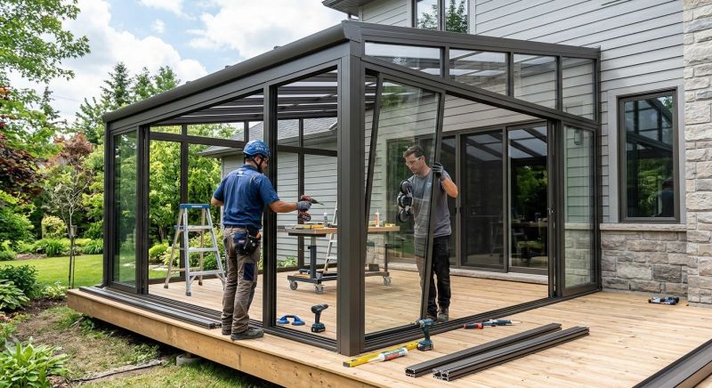 Deck Enclosure Installation in Seattle, WA