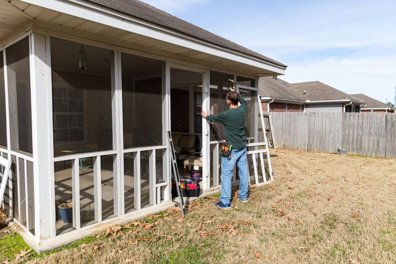 Screened In Porch Construction Process